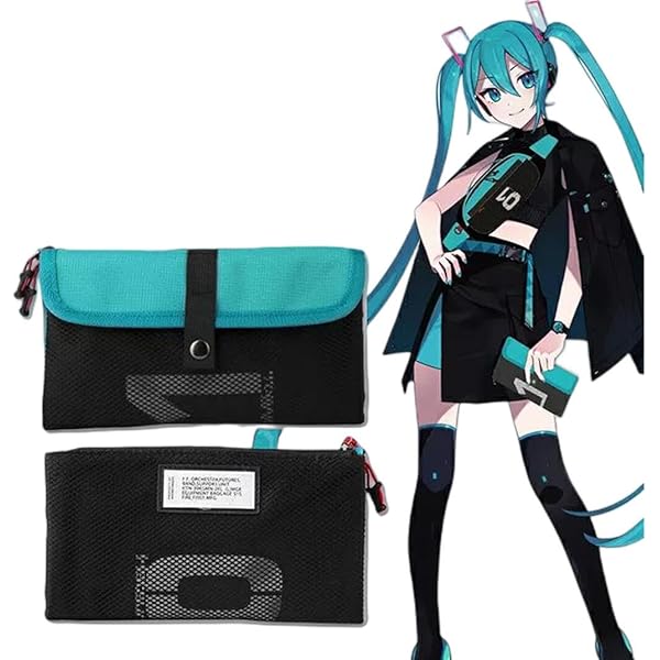 初音ミク財布 初音ミク』イメージの本革財布と名刺入れがセットで発売！ミクの歌声と